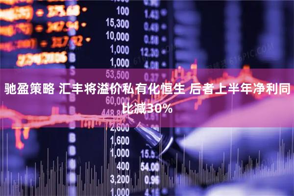 驰盈策略 汇丰将溢价私有化恒生 后者上半年净利同比减30%